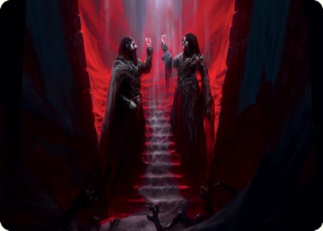 Vampires' Vengeance Art Card [Innistrad: Crimson Vow Art Series] | The CG Realm