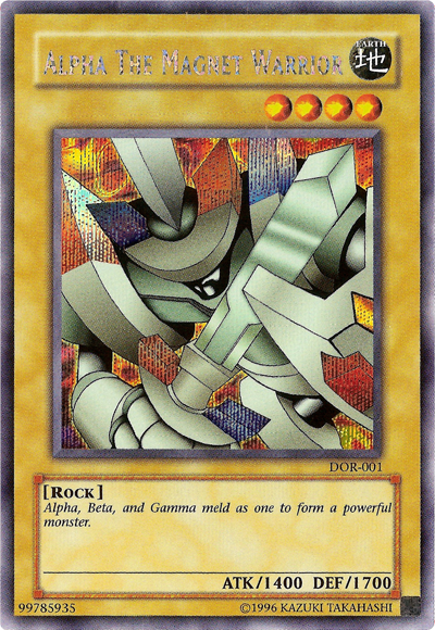 Alpha the Magnet Warrior [DOR-001] Secret Rare | The CG Realm
