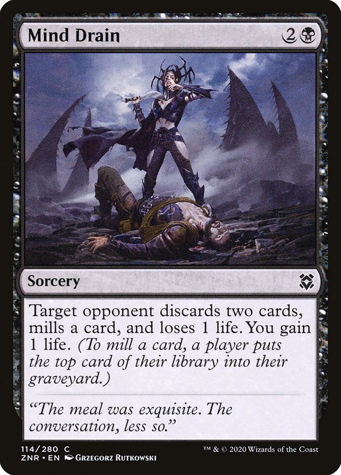 Mind Drain [Zendikar Rising] | The CG Realm