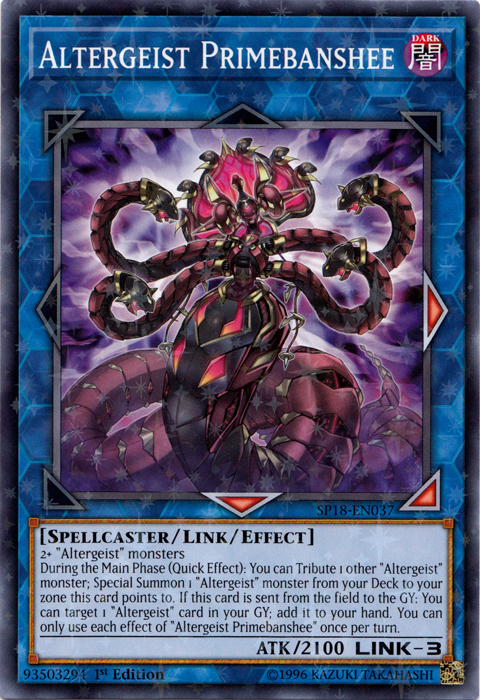 Altergeist Primebanshee [SP18-EN037] Starfoil Rare | The CG Realm