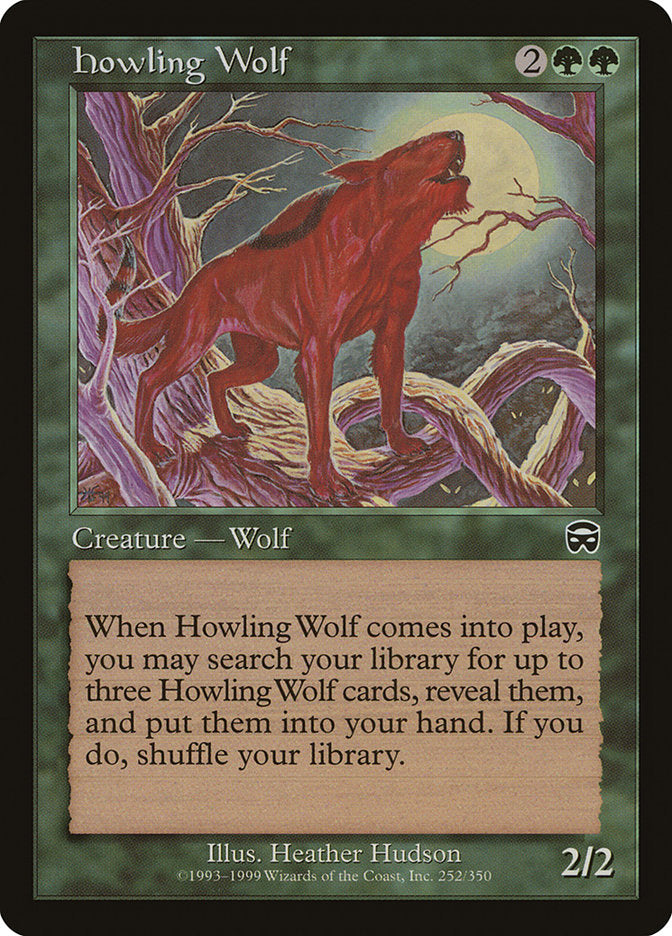 Howling Wolf [Mercadian Masques] | The CG Realm