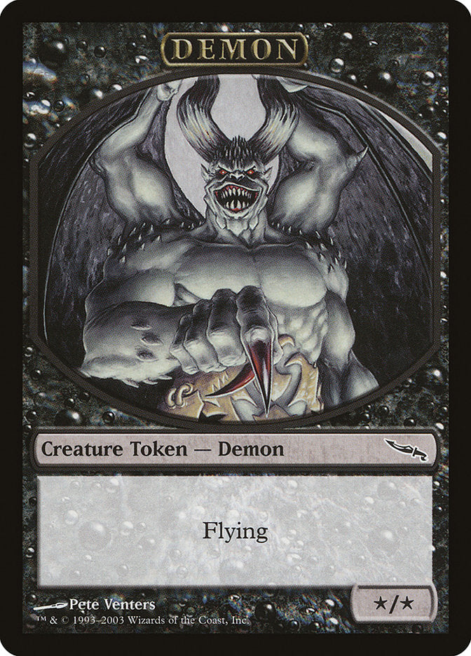 Demon Token [Magic Player Rewards 2003] | The CG Realm