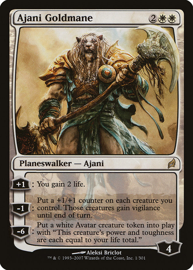 Ajani Goldmane [Lorwyn] | The CG Realm