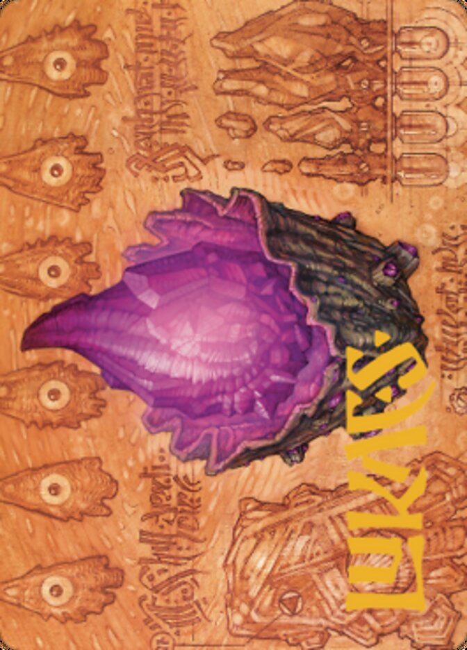 Thorn of Amethyst Art Card (Gold-Stamped Signature) [The Brothers' War Art Series] | The CG Realm