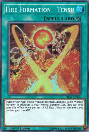 Fire Formation - Tensu [FIGA-EN029] Super Rare | The CG Realm