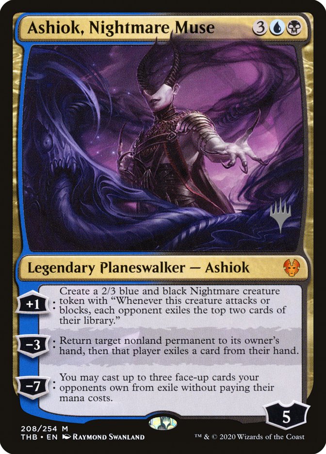 Ashiok, Nightmare Muse (Promo Pack) [Theros Beyond Death Promos] | The CG Realm