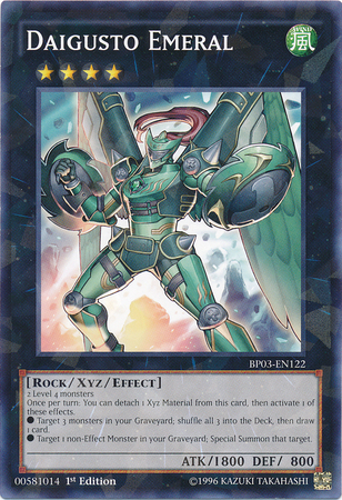 Daigusto Emeral [BP03-EN122] Shatterfoil Rare | The CG Realm