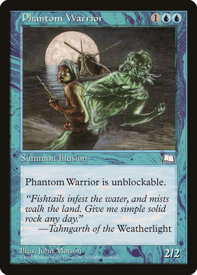 Phantom Warrior [Weatherlight] | The CG Realm