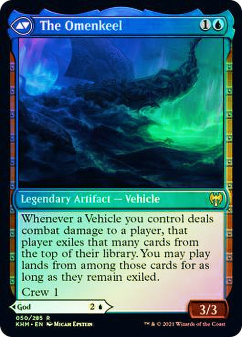 Cosima, God of the Voyage // The Omenkeel [Kaldheim Prerelease Promos] | The CG Realm