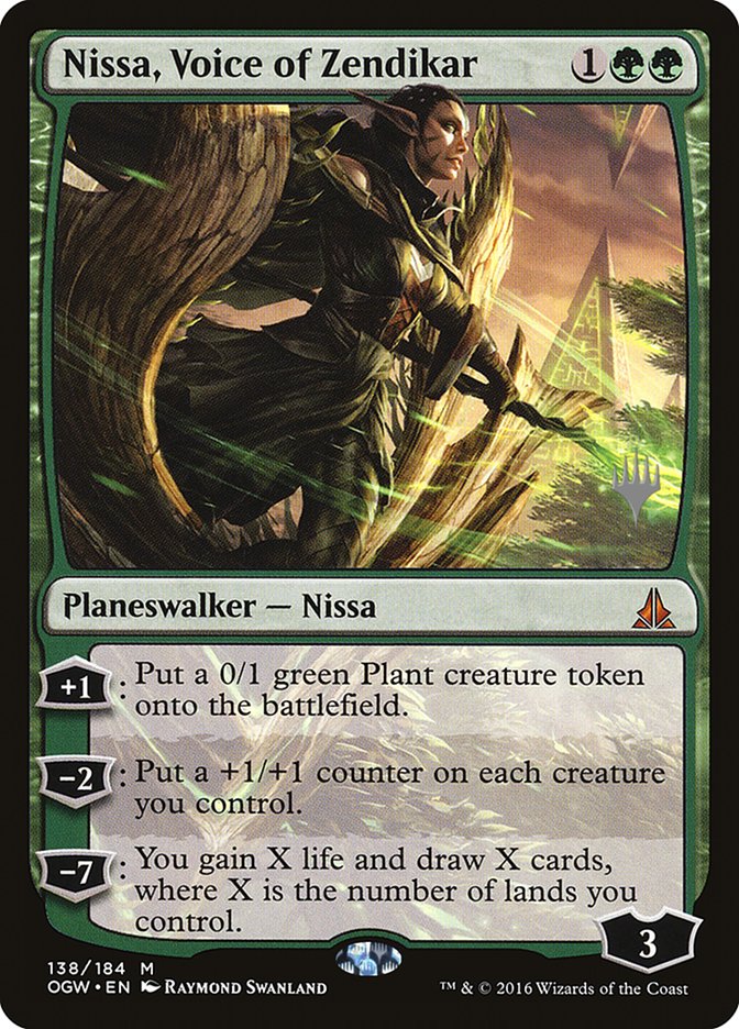 Nissa, Voice of Zendikar (Promo Pack) [Oath of the Gatewatch Promos] | The CG Realm