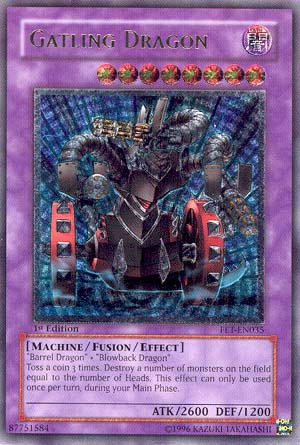 Gatling Dragon [FET-EN035] Ultimate Rare | The CG Realm