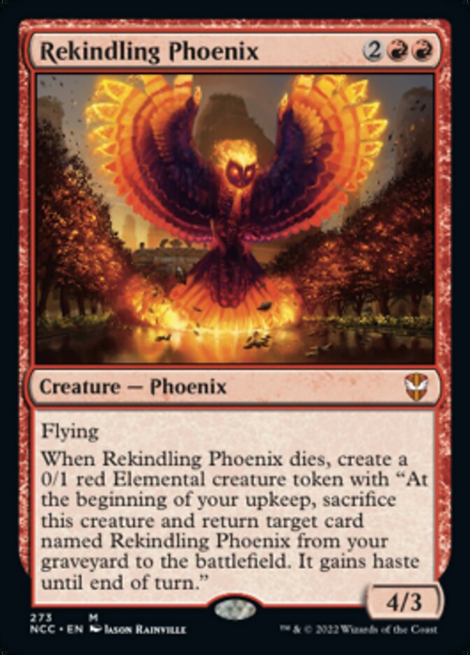 Rekindling Phoenix [Streets of New Capenna Commander] | The CG Realm