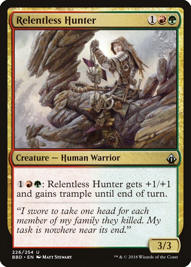 Relentless Hunter [Battlebond] | The CG Realm