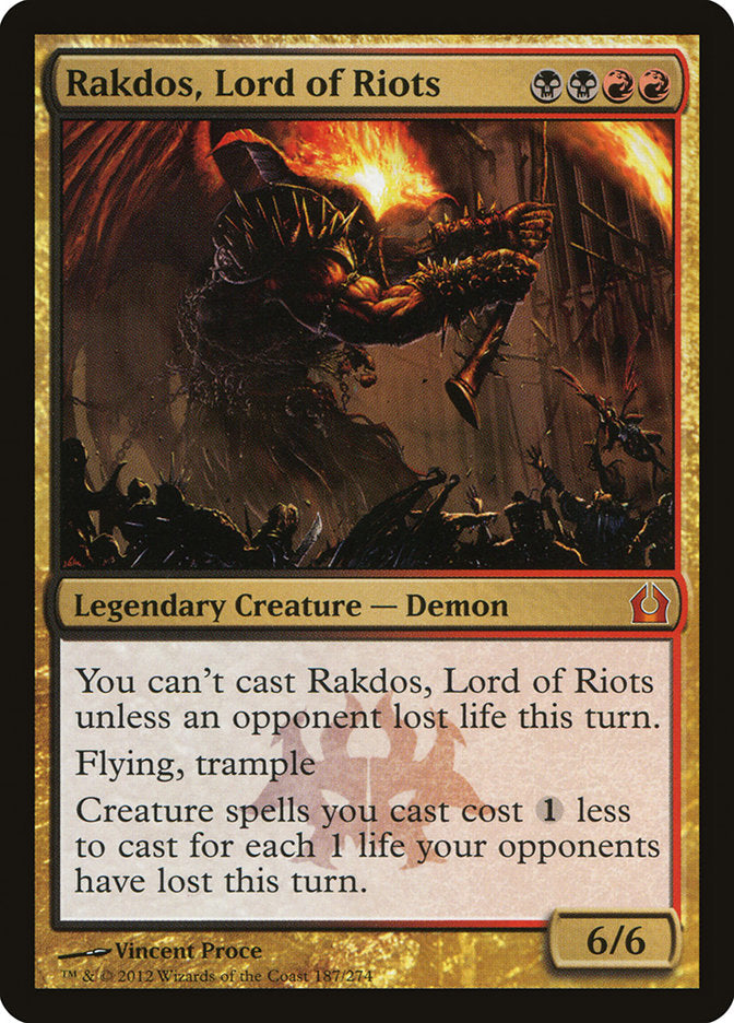 Rakdos, Lord of Riots [Return to Ravnica] | The CG Realm