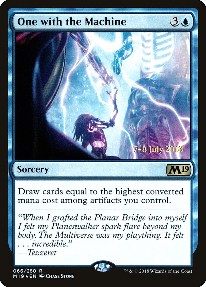 One with the Machine [Core Set 2019 Prerelease Promos] | The CG Realm