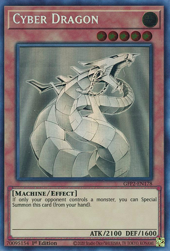 Cyber Dragon [GFP2-EN178] Ghost Rare | The CG Realm
