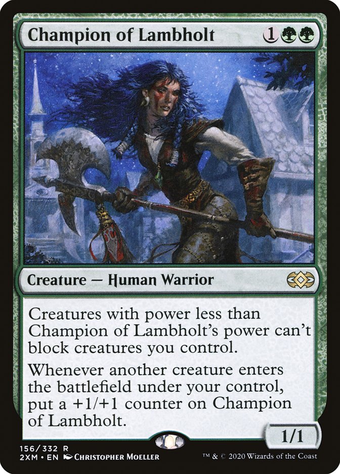 Champion of Lambholt [Double Masters] | The CG Realm