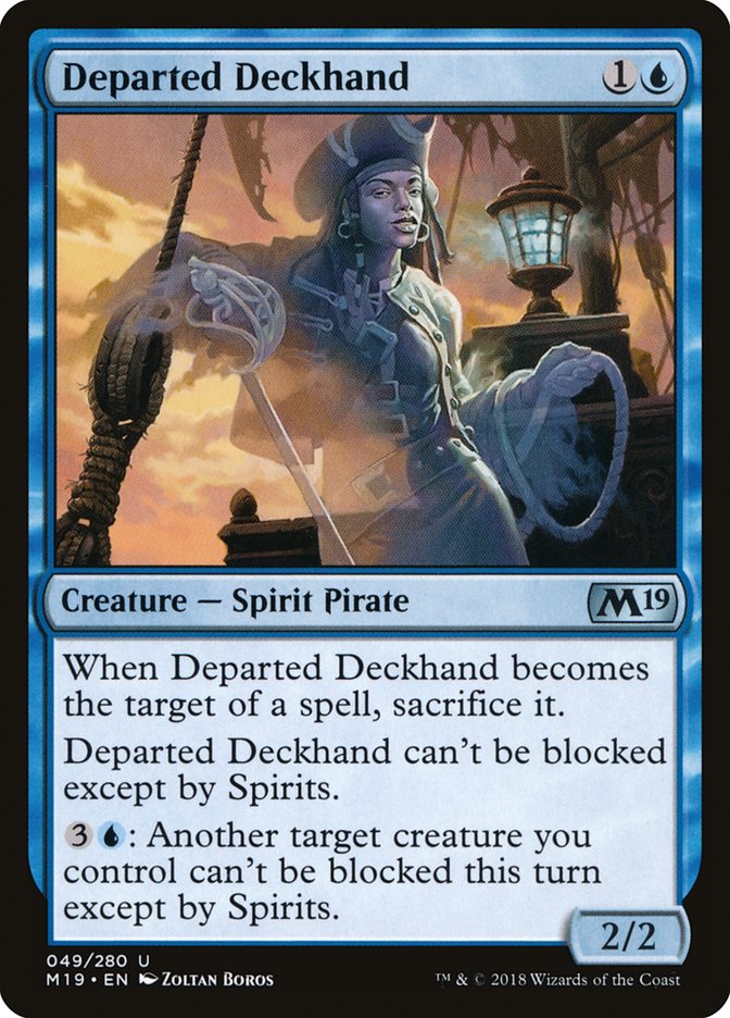 Departed Deckhand [Core Set 2019] | The CG Realm