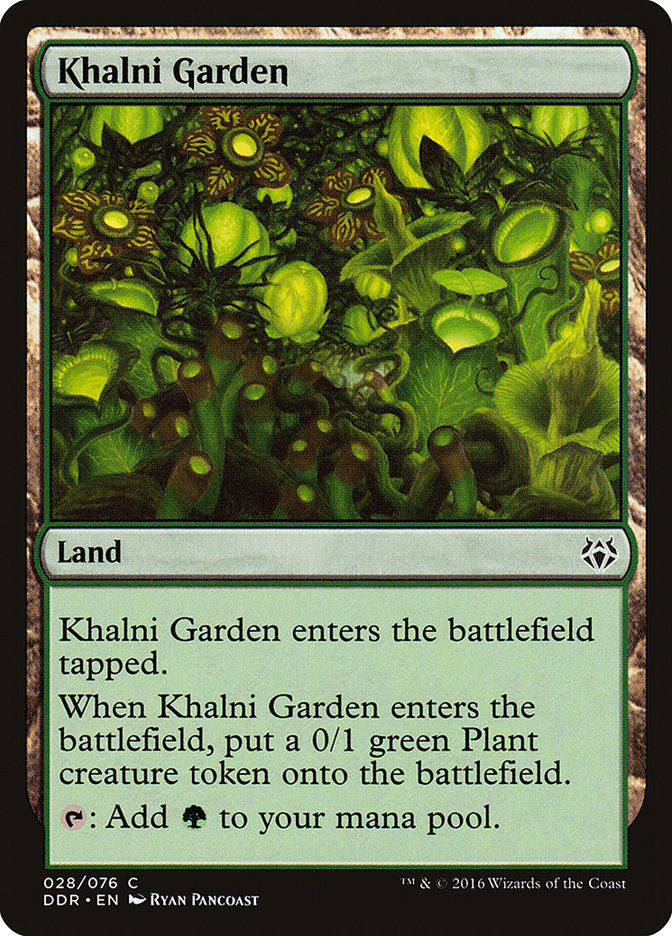 Khalni Garden [Duel Decks: Nissa vs. Ob Nixilis] | The CG Realm