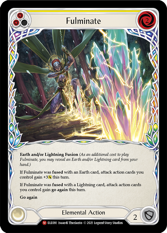 Fulminate [ELE091] (Tales of Aria)  1st Edition Normal | The CG Realm