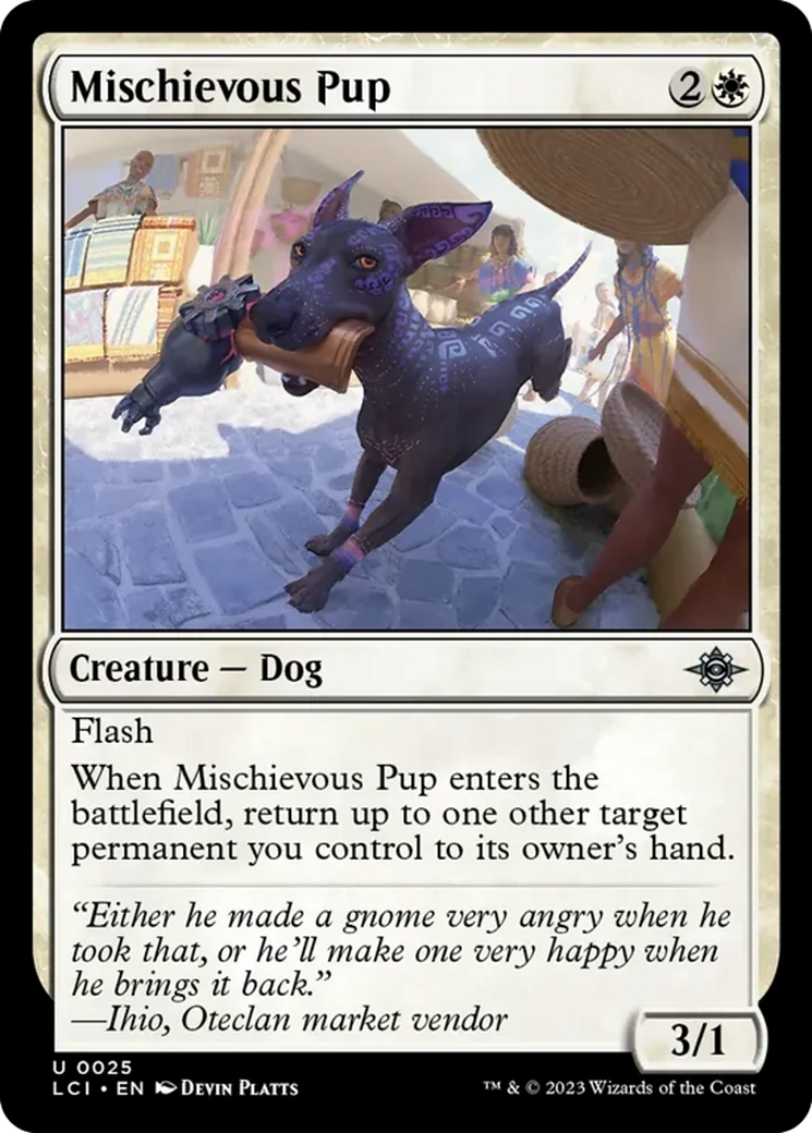 Mischievous Pup [The Lost Caverns of Ixalan] | The CG Realm
