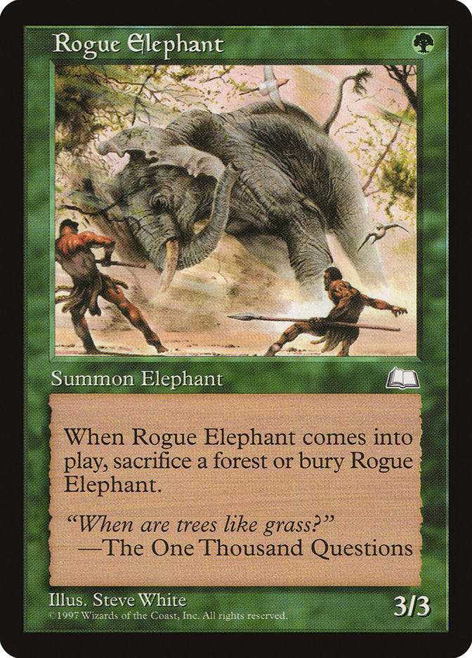 Rogue Elephant [Weatherlight] | The CG Realm