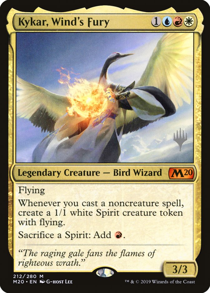 Kykar, Wind's Fury (Promo Pack) [Core Set 2020 Promos] | The CG Realm