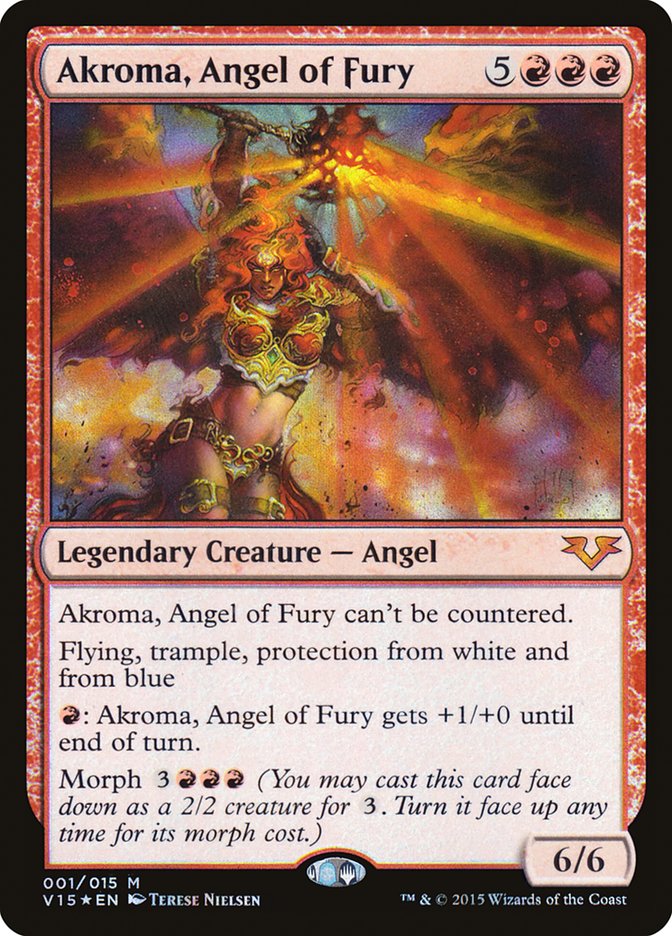 Akroma, Angel of Fury [From the Vault: Angels] | The CG Realm