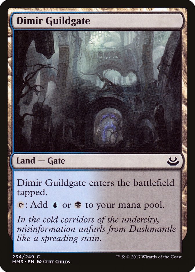 Dimir Guildgate [Modern Masters 2017] | The CG Realm