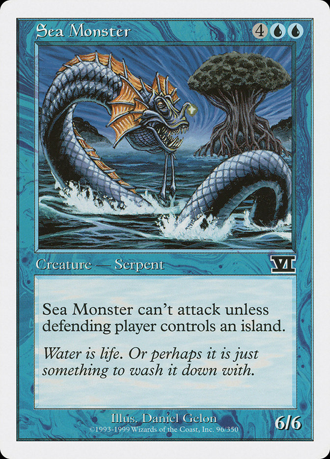 Sea Monster [Classic Sixth Edition] | The CG Realm