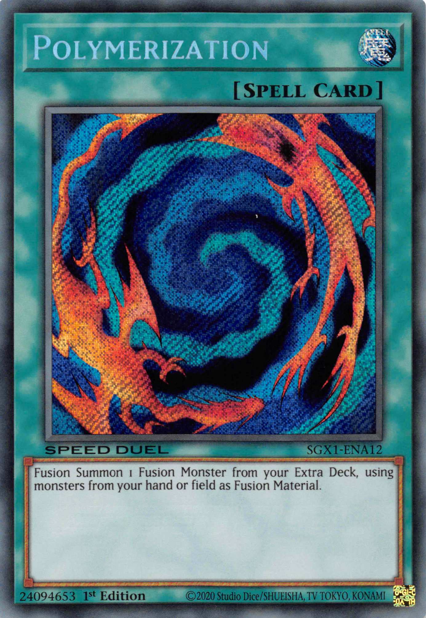 Polymerization [SGX1-ENA12] Secret Rare | The CG Realm