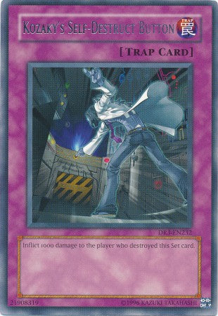 Kozaky's Self-Destruct Button [DR3-EN232] Rare | The CG Realm