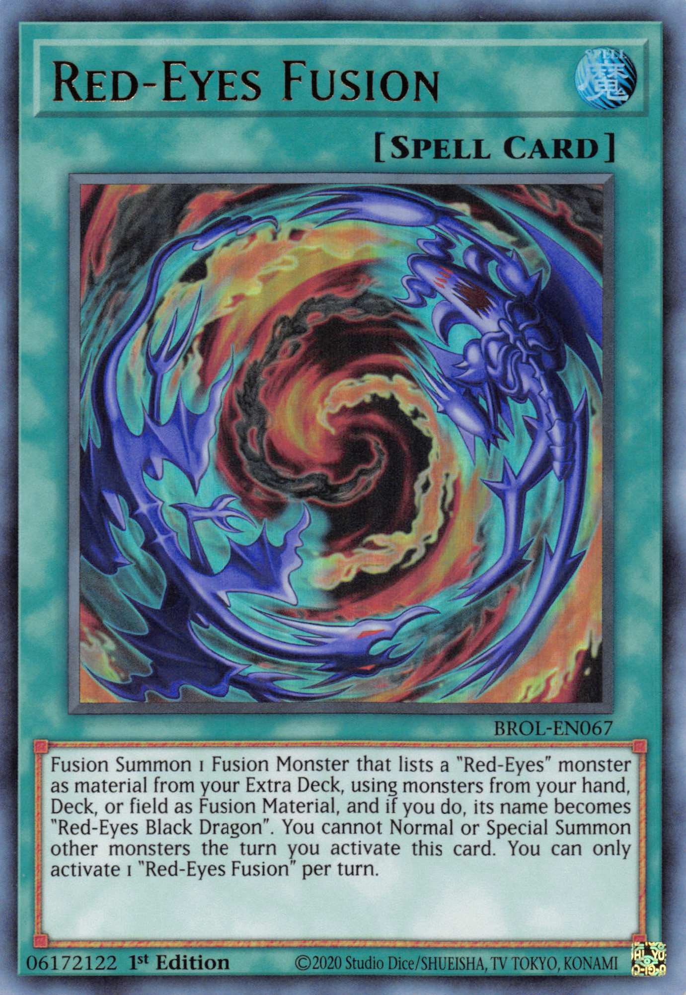 Red-Eyes Fusion [BROL-EN067] Ultra Rare | The CG Realm