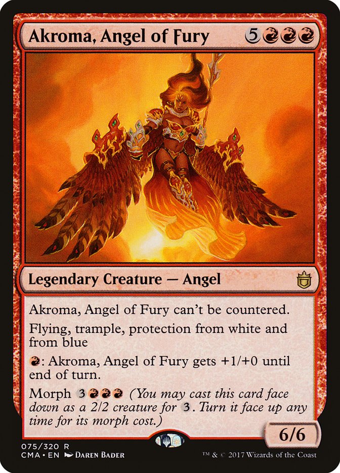 Akroma, Angel of Fury [Commander Anthology] | The CG Realm