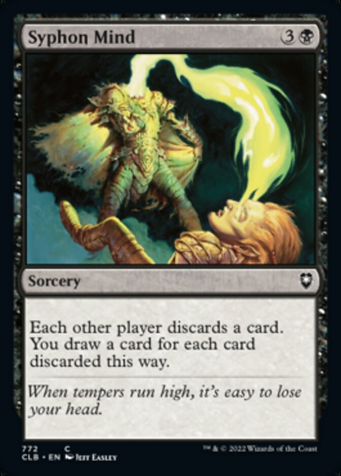 Syphon Mind [Commander Legends: Battle for Baldur's Gate] | The CG Realm