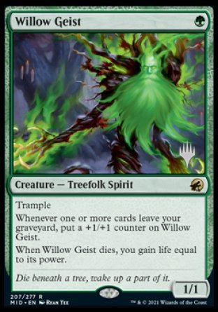 Willow Geist (Promo Pack) [Innistrad: Midnight Hunt Promos] | The CG Realm