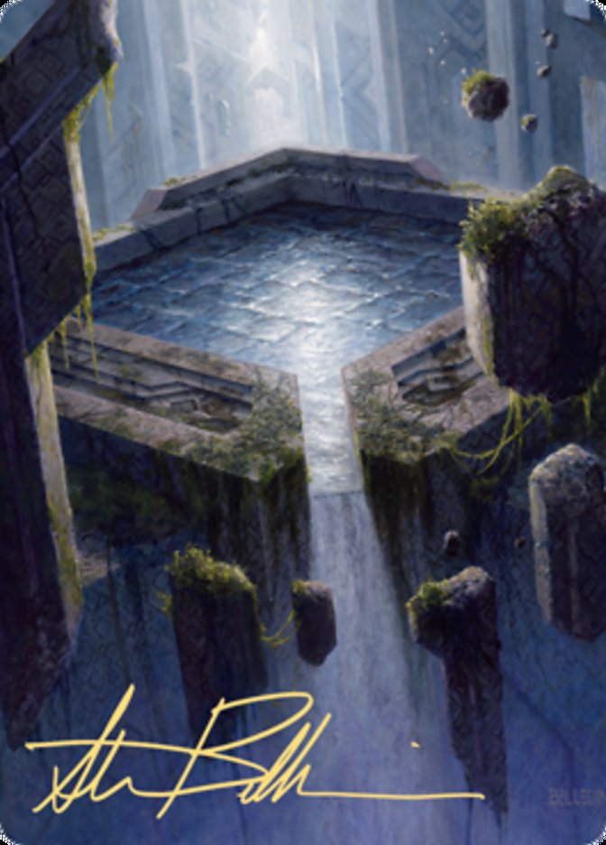 Morphic Pool Art Card (Gold-Stamped Signature) [Zendikar Rising Art Series] | The CG Realm