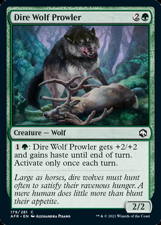 Dire Wolf Prowler [Dungeons & Dragons: Adventures in the Forgotten Realms] | The CG Realm