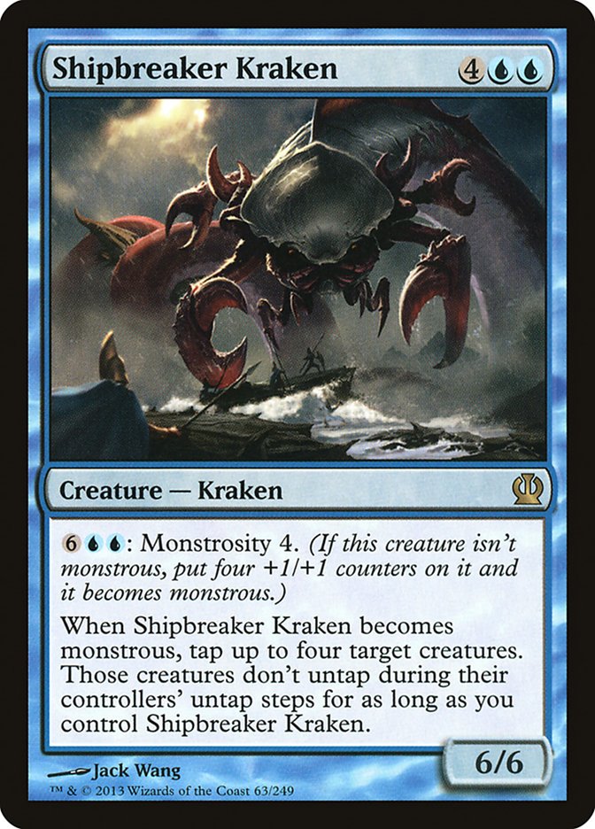 Shipbreaker Kraken [Theros] | The CG Realm