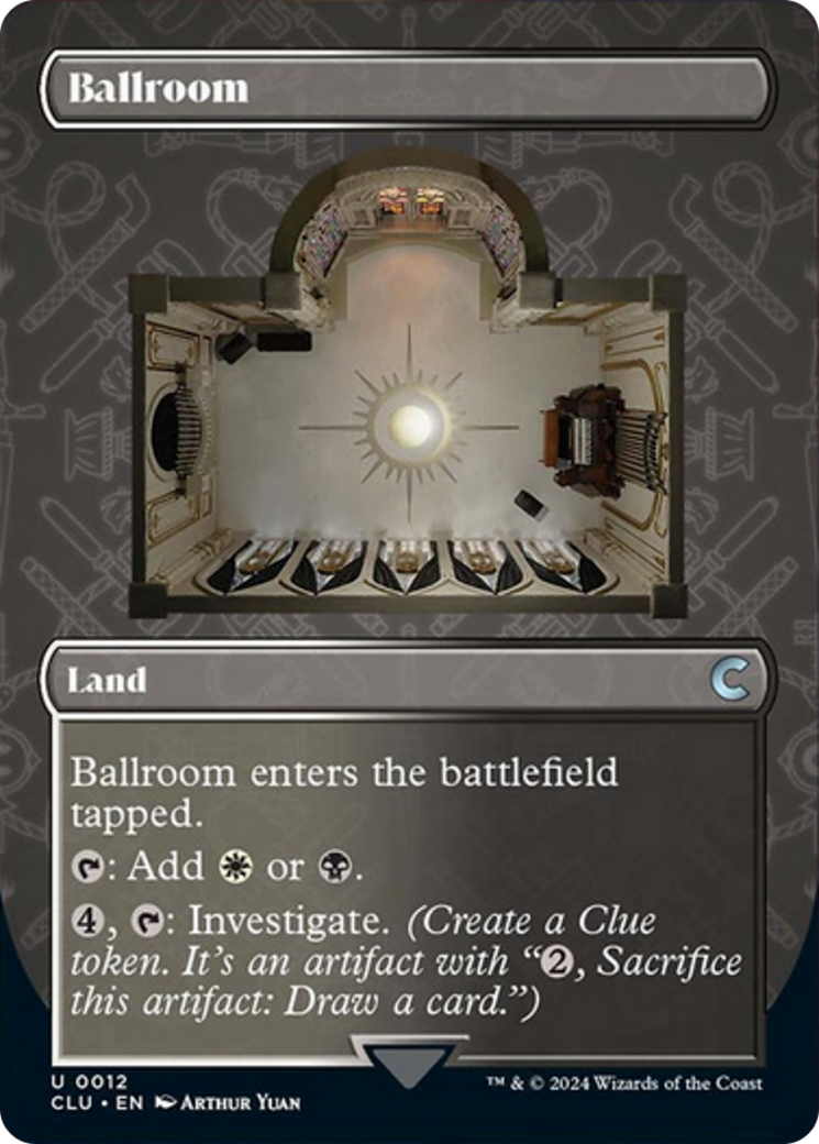 Ballroom (Borderless) [Ravnica: Clue Edition] | The CG Realm