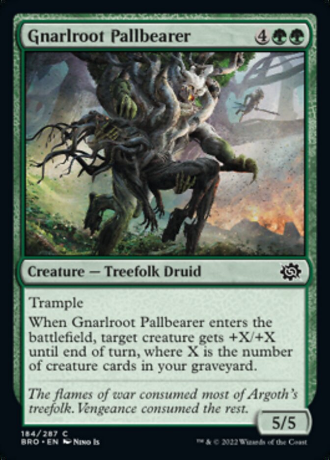 Gnarlroot Pallbearer [The Brothers' War] | The CG Realm