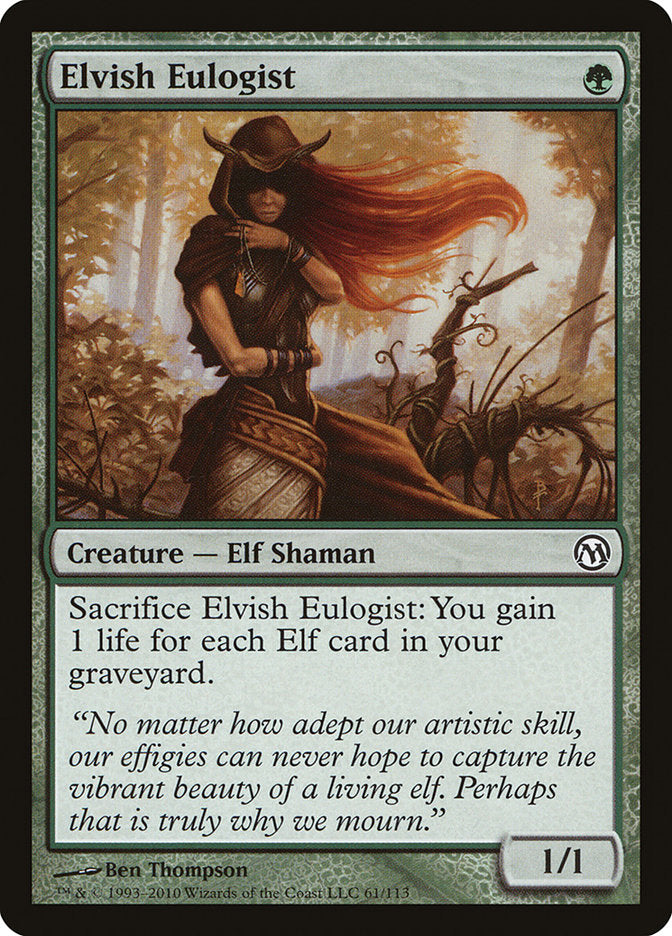 Elvish Eulogist [Duels of the Planeswalkers] | The CG Realm