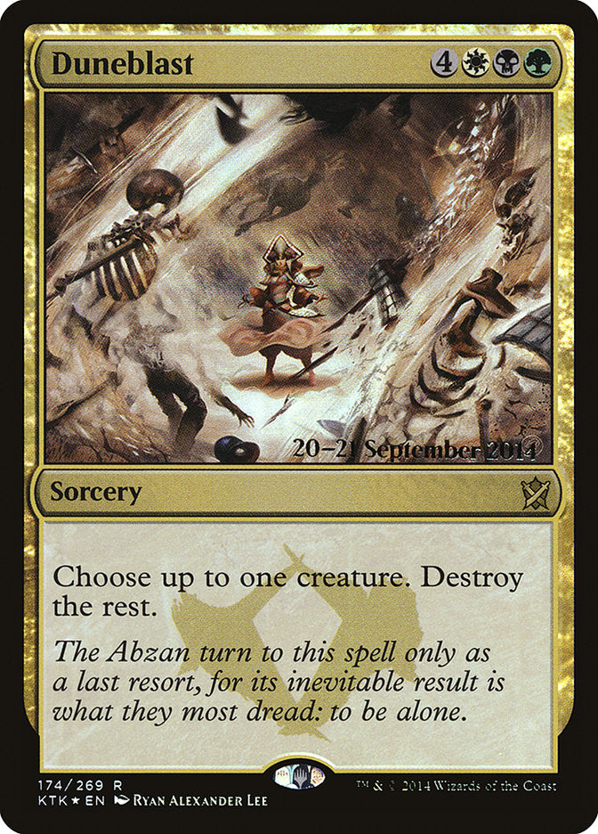 Duneblast [Khans of Tarkir Prerelease Promos] | The CG Realm