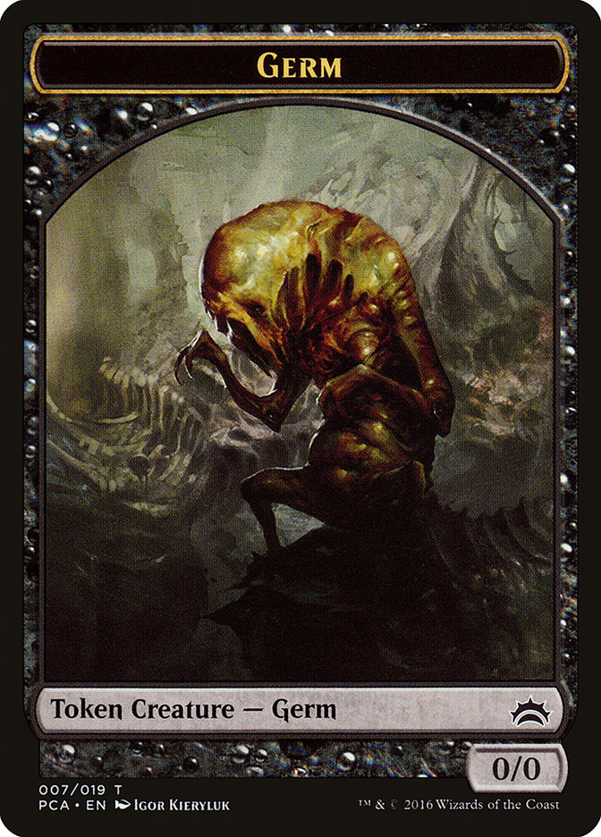 Germ // Goblin Double-Sided Token [Planechase Anthology Tokens] | The CG Realm