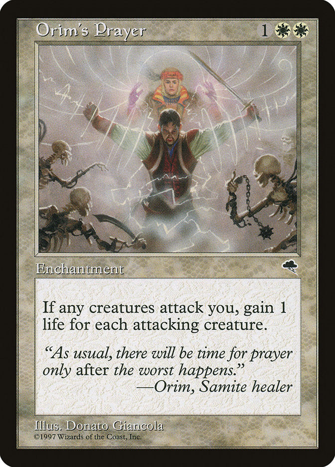 Orim's Prayer [Tempest] | The CG Realm