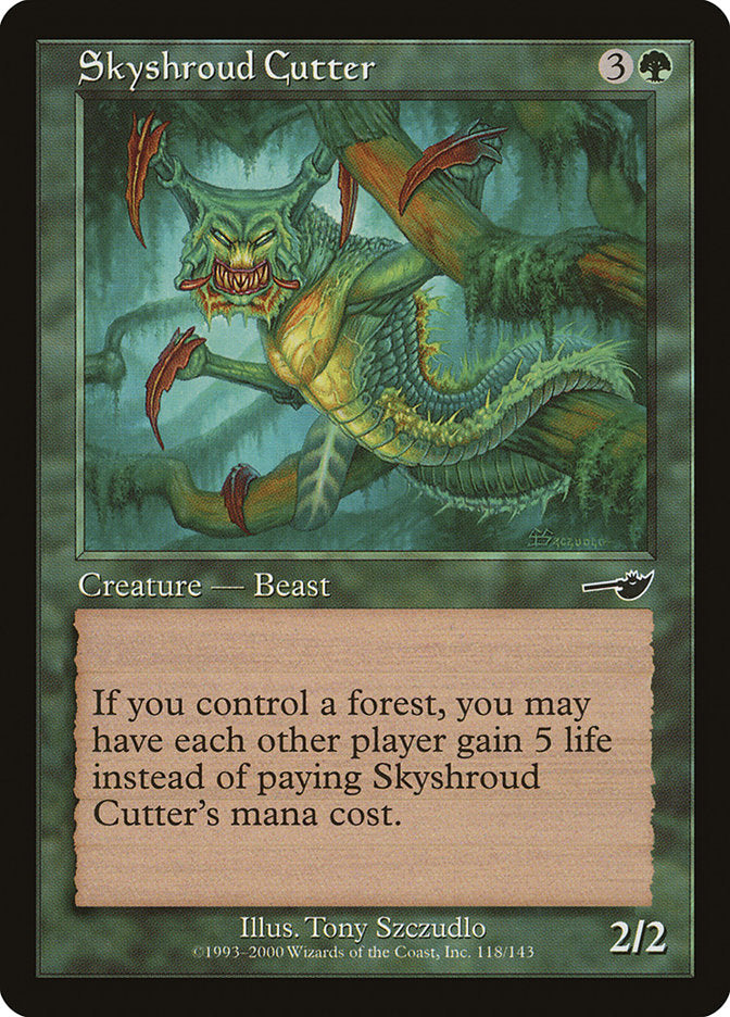 Skyshroud Cutter [Nemesis] | The CG Realm