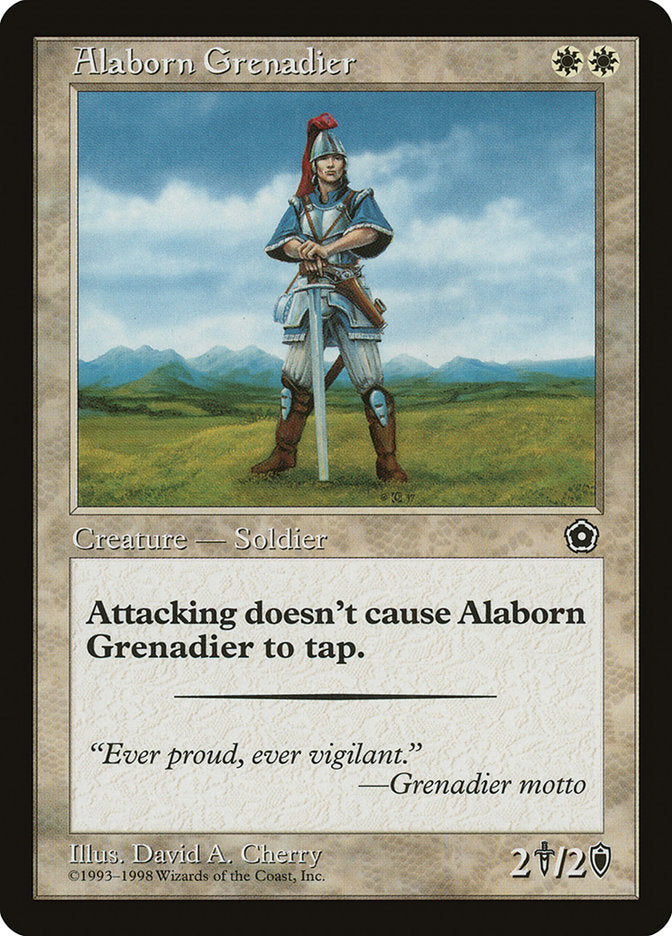 Alaborn Grenadier [Portal Second Age] | The CG Realm