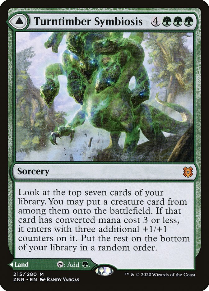 Turntimber Symbiosis (ZNR-215) - Zendikar Rising