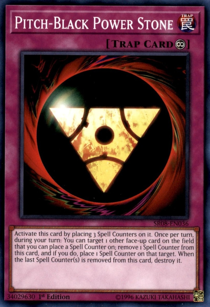 Pitch-Black Power Stone [SR08-EN036] Common | The CG Realm