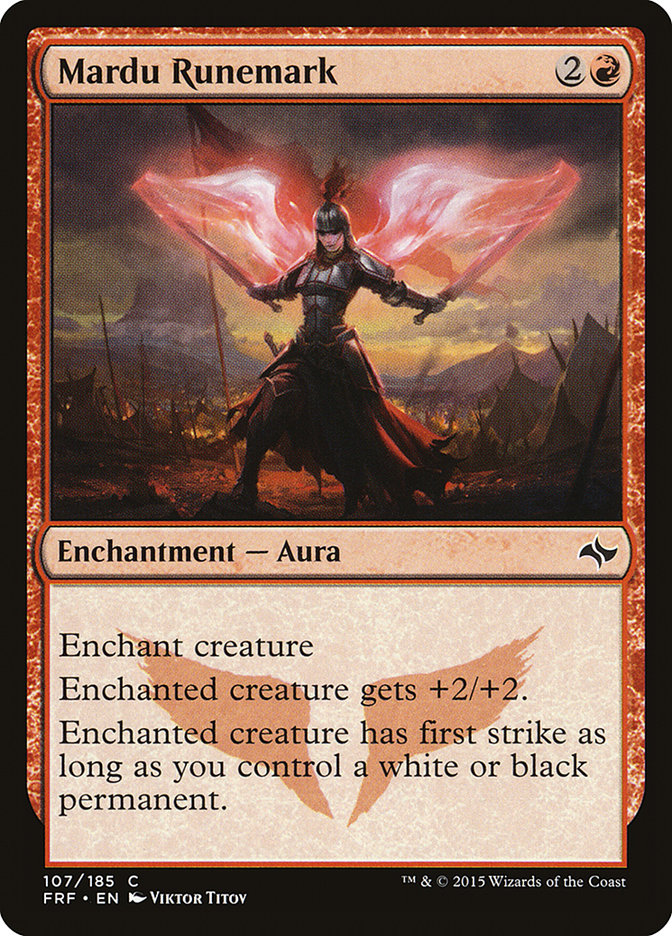 Mardu Runemark [Fate Reforged] | The CG Realm